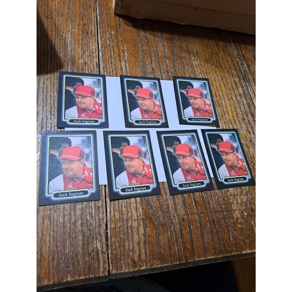 Vintage Lot 5 1990 JR Maxx Jack Ingram Trading Card 152 Winston Cup Nascar